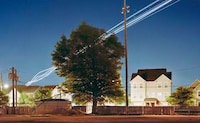 Airplane Trail Photography Image 8