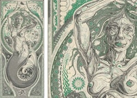 Artistic Currency Collages Image 3