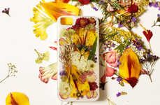 DIY Floral Smartphone Cases 