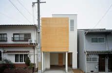 Minimalist Wood-Accented Residences