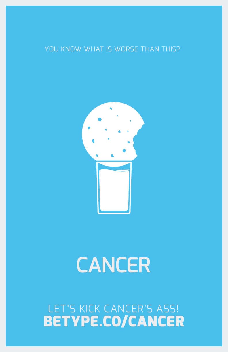 Humorous Cancer-Fighting Posters