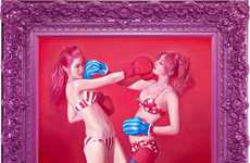 Bizarre Teen Lifestyle Paintings
