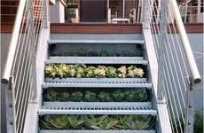 Garden-Infused Staircases