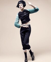 Chopped Black Bob Editorials Image 4