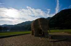 Organic Mammoth Sculptures