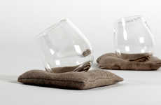 Pillow-Propped Tumblers