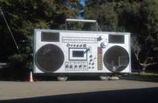 Vintage Boombox Vehicles 