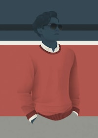 Coordinated Mid-Century Illustrations Image 3