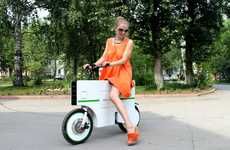 Boxy Battery-Powered Scooters