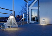 Tent-Shaped Light Fixtures Image 2
