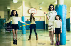 Retro-Glam Teacher Editorials