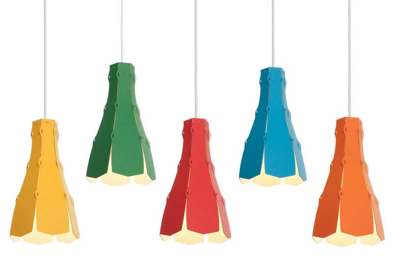 Floral Flatpack Light Fixtures