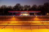 Paneled Outdoor Light Installations Image 7