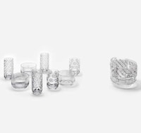 Artistically Layered Glass Vases Image 2