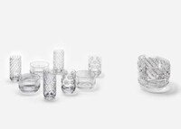 Artistically Layered Glass Vases Image 6