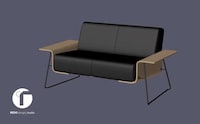 Minimalist Winged Seating Image 2