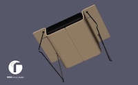 Minimalist Winged Seating Image 5