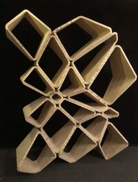 Abstract Honeycomb Shelving Image 7
