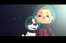 Astronaut Puppy Animations
