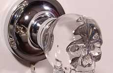 Spooky Skeletal Doorknobs