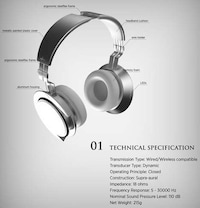 Laser Light Show Headphones Image 2