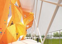 Futuristic Rock Climbing Havens Image 3
