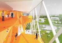 Futuristic Rock Climbing Havens Image 4