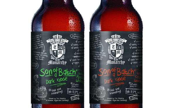 Chalkboard Booze Branding