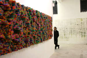 Straw Art Installations