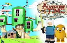 Cartoon Building Block Concepts