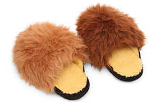 Furry Sci-Fi Slippers