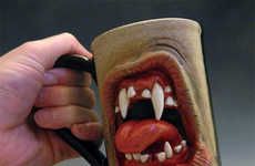 Grotesque Growling Coffee Mugs
