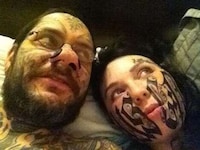 Outrageous Facial Tattoos Image 8