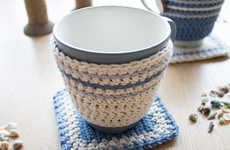 DIY Crocheted Mug Holders