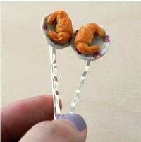 Parisian Pastry Hair Clips Image 3