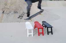 Sophisticated Skateboard Seating