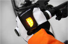 Nocturnal Light-Alerting Gloves