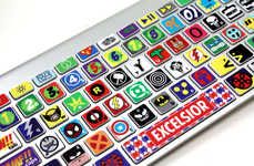 Superhero Laptop Stickers