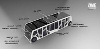 Bare-Boned Modern Buses Image 5
