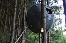 Suspended Spherical Campers