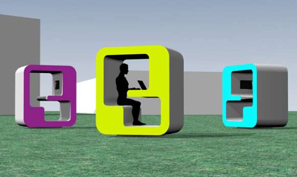 Outdoor Productivity Pods