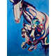 Psychedelically Shaded Horse Illustrations Image 3