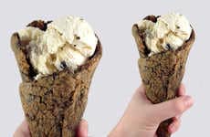 Cookie Ice Cream Cones