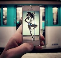 Superimposed Pop Culture Images Image 5
