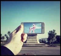 Superimposed Pop Culture Images Image 7
