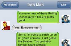 Witty Superhero Text Messages