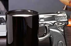 Gun Handle Coffee Mugs