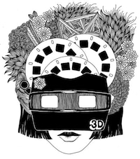 Cluttered Headdress Sketches Image 2