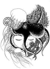 Cluttered Headdress Sketches Image 5