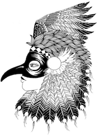 Cluttered Headdress Sketches Image 6